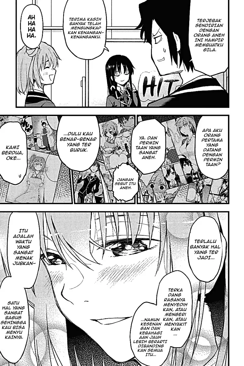 Yahari Ore no Seishun Love Come wa Machigatteiru @comic Chapter 108 Gambar 13