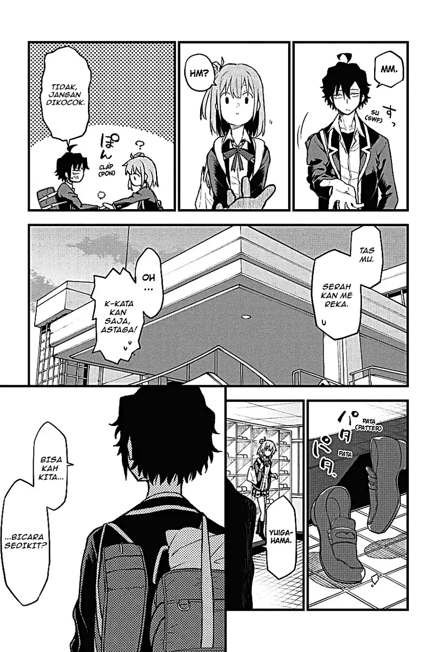 Yahari Ore no Seishun Love Come wa Machigatteiru @comic Chapter 109 Gambar 5