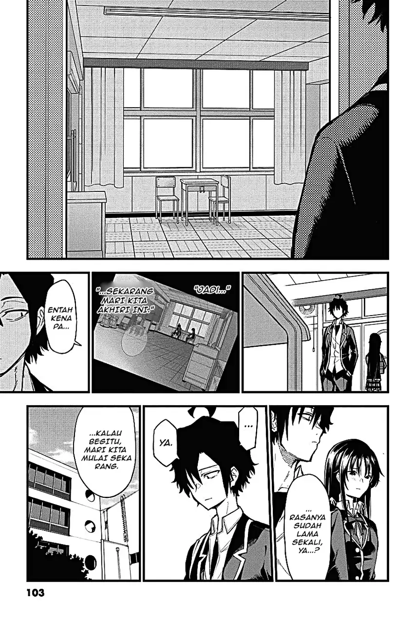Yahari Ore no Seishun Love Come wa Machigatteiru @comic Chapter 112 Gambar 6