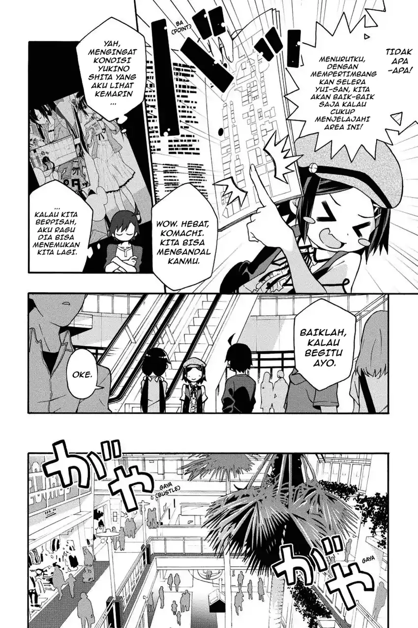 Yahari Ore no Seishun Love Come wa Machigatteiru @comic Chapter 16 Gambar 5