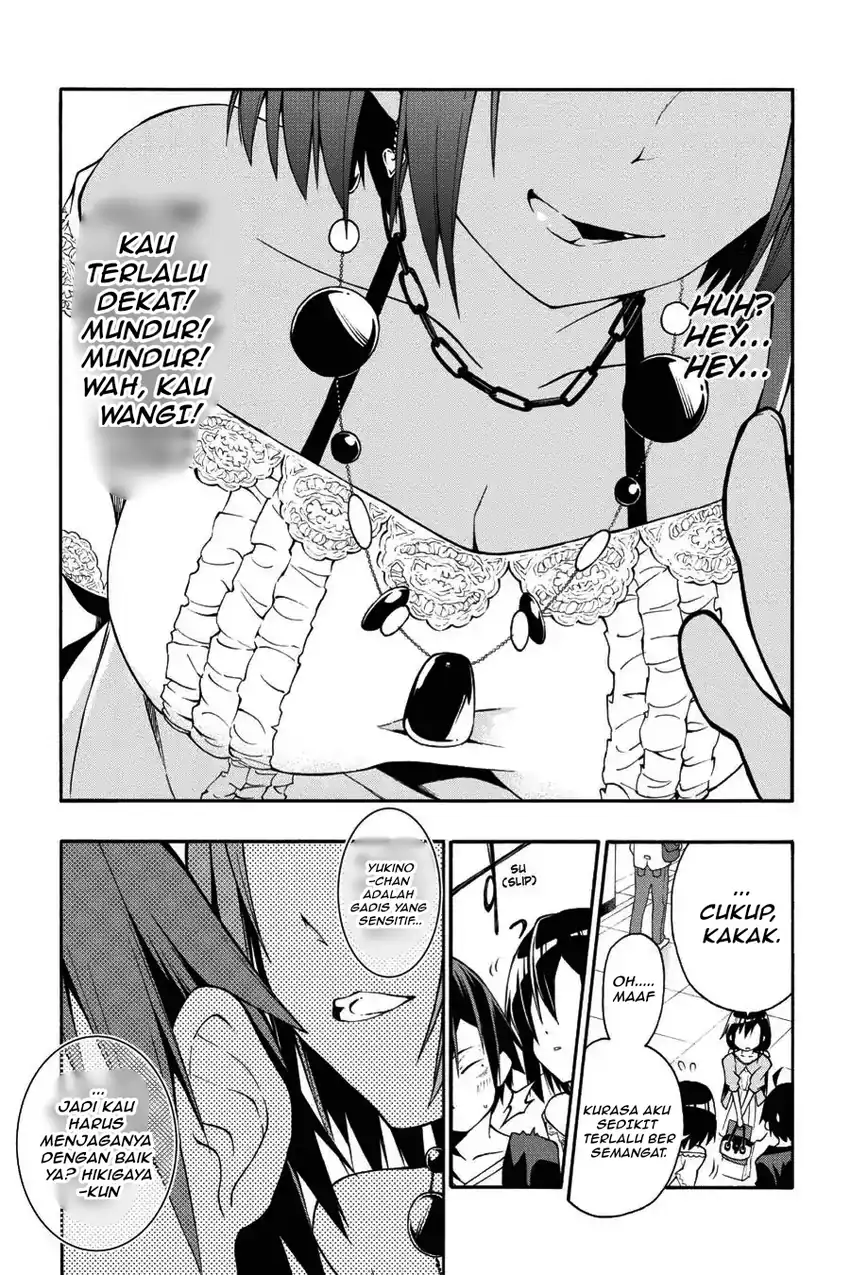 Yahari Ore no Seishun Love Come wa Machigatteiru @comic Chapter 17 Gambar 5