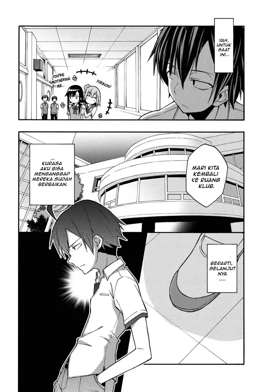Yahari Ore no Seishun Love Come wa Machigatteiru @comic Chapter 19.2 Gambar 5