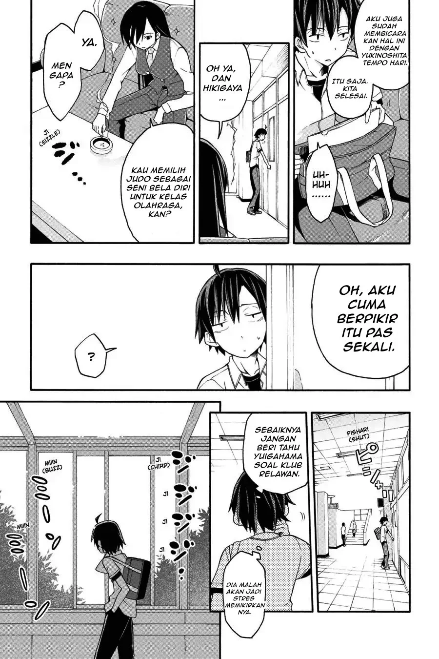 Yahari Ore no Seishun Love Come wa Machigatteiru @comic Chapter 20 Gambar 5