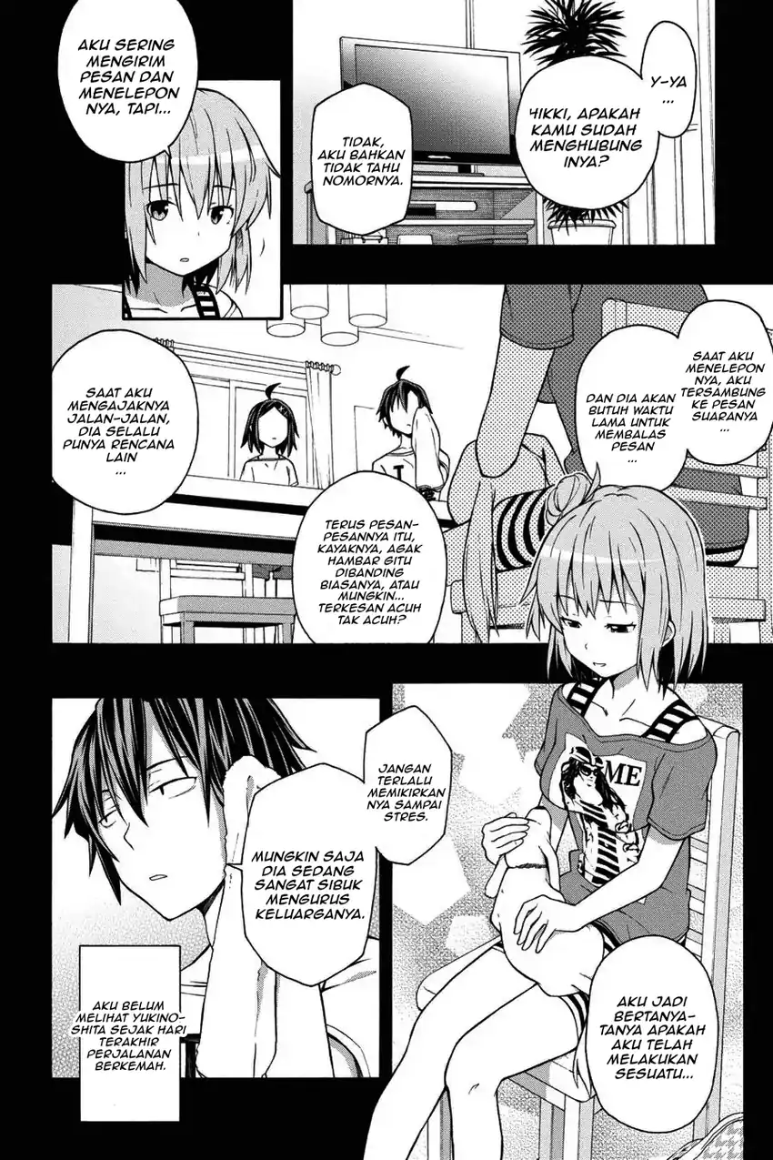 Yahari Ore no Seishun Love Come wa Machigatteiru @comic Chapter 29 Gambar 6