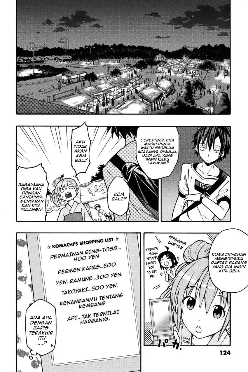 Yahari Ore no Seishun Love Come wa Machigatteiru @comic Chapter 33 Gambar 6