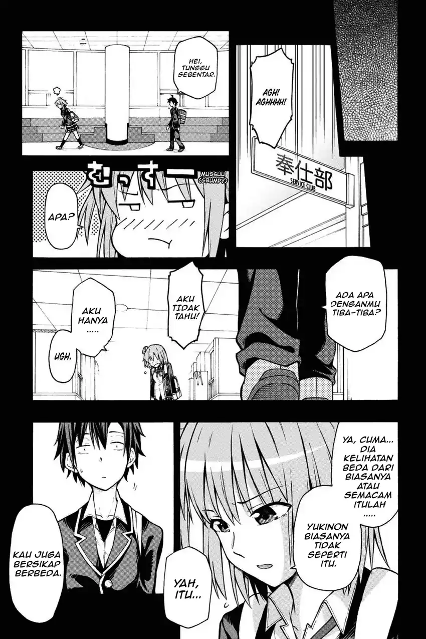 Yahari Ore no Seishun Love Come wa Machigatteiru @comic Chapter 36 Gambar 5