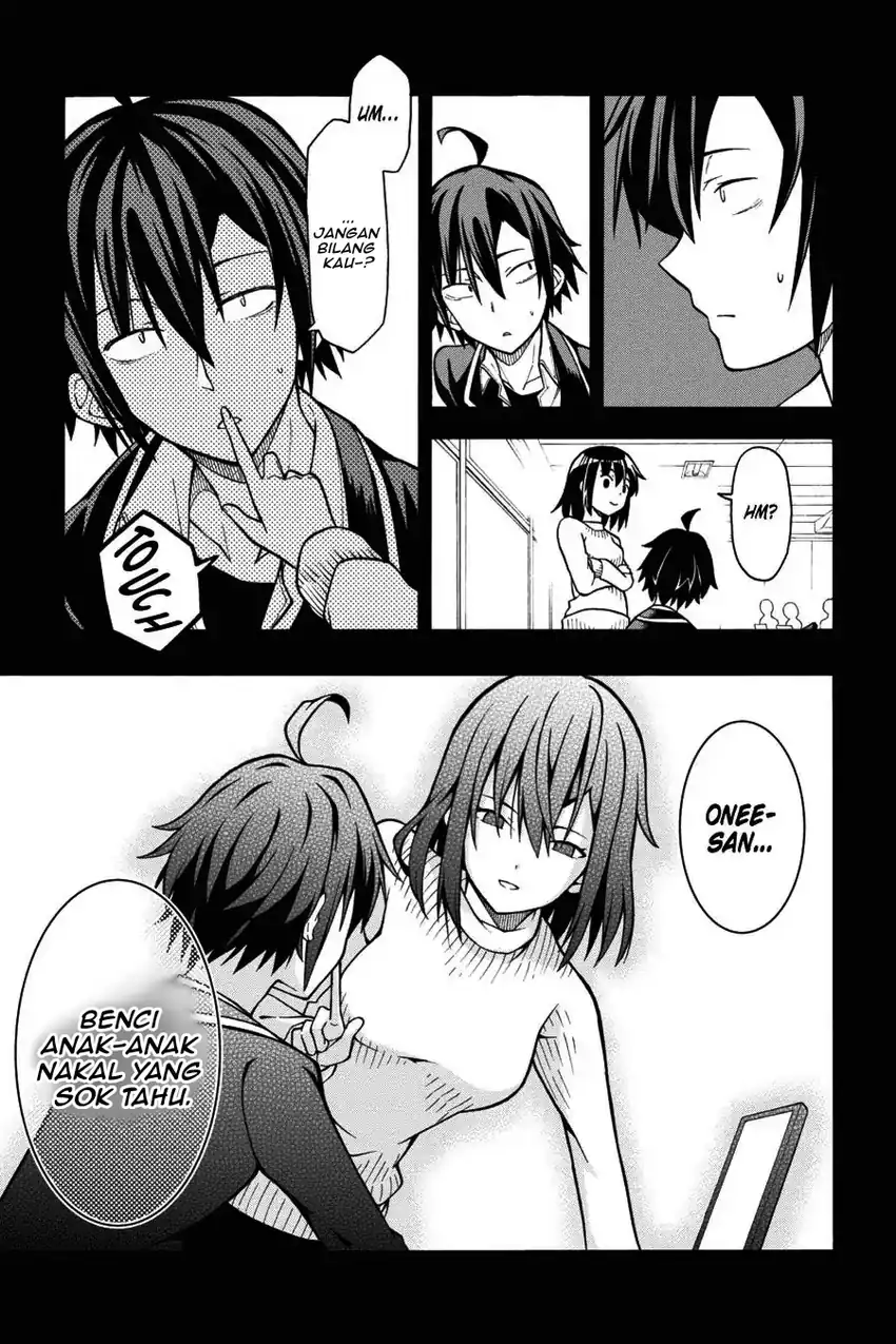 Yahari Ore no Seishun Love Come wa Machigatteiru @comic Chapter 40 Gambar 7