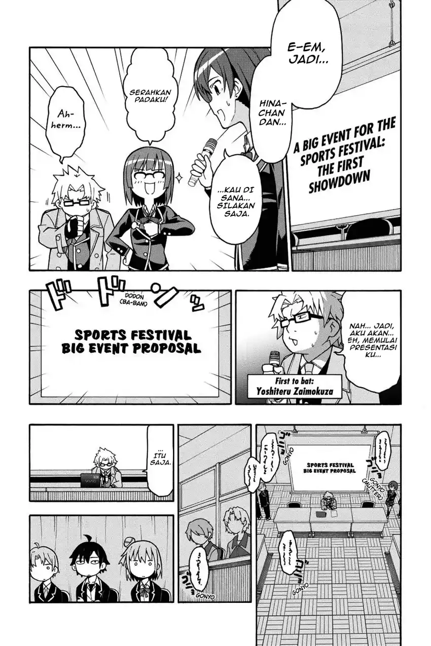 Yahari Ore no Seishun Love Come wa Machigatteiru @comic Chapter 44 Gambar 6