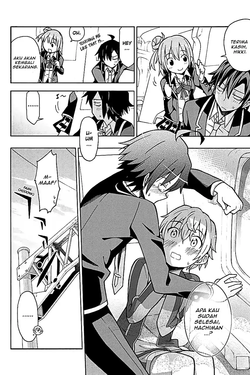 Yahari Ore no Seishun Love Come wa Machigatteiru @comic Chapter 50 Gambar 6