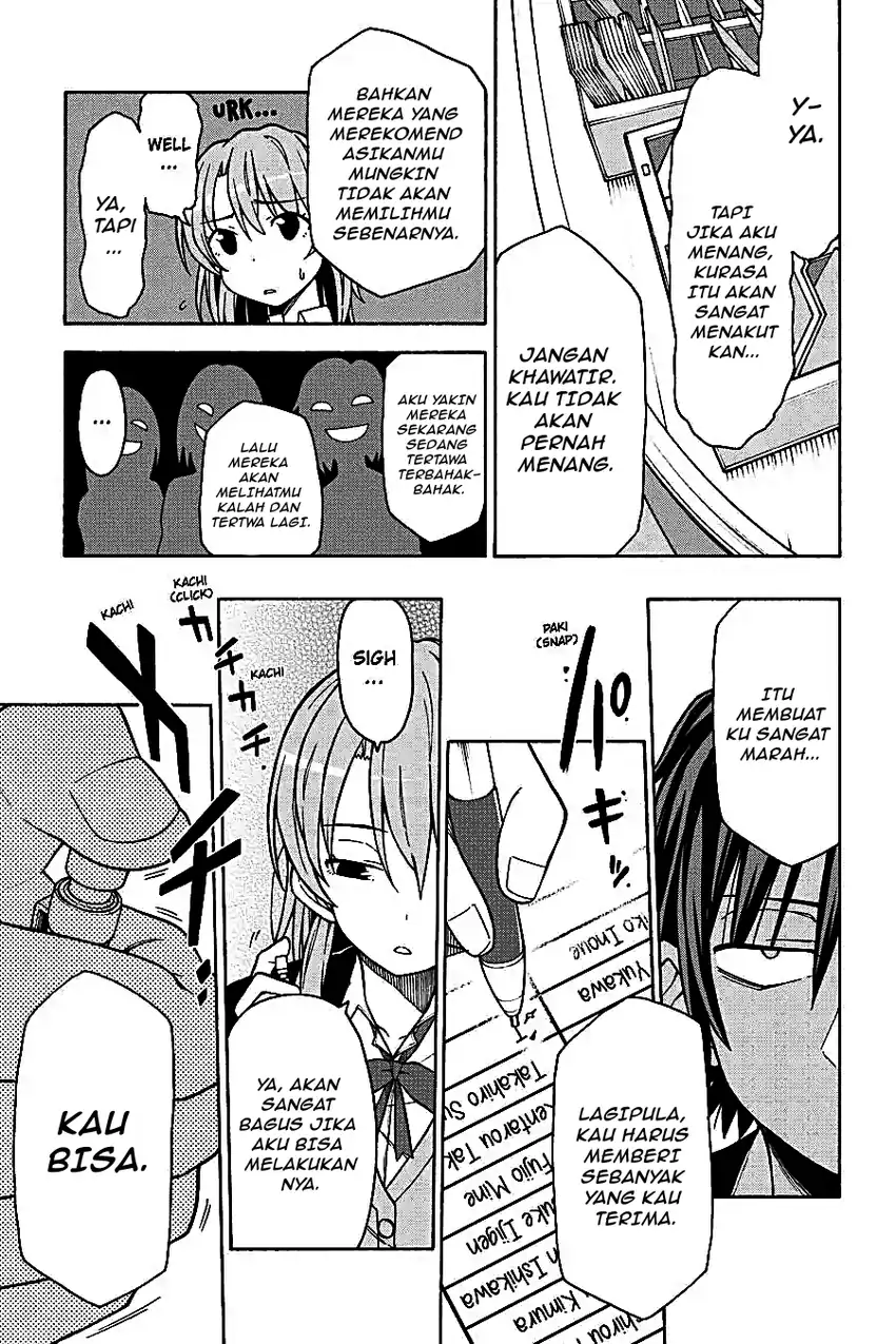 Yahari Ore no Seishun Love Come wa Machigatteiru @comic Chapter 57 Gambar 8