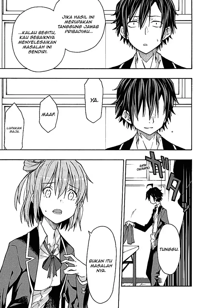 Yahari Ore no Seishun Love Come wa Machigatteiru @comic Chapter 63 Gambar 5
