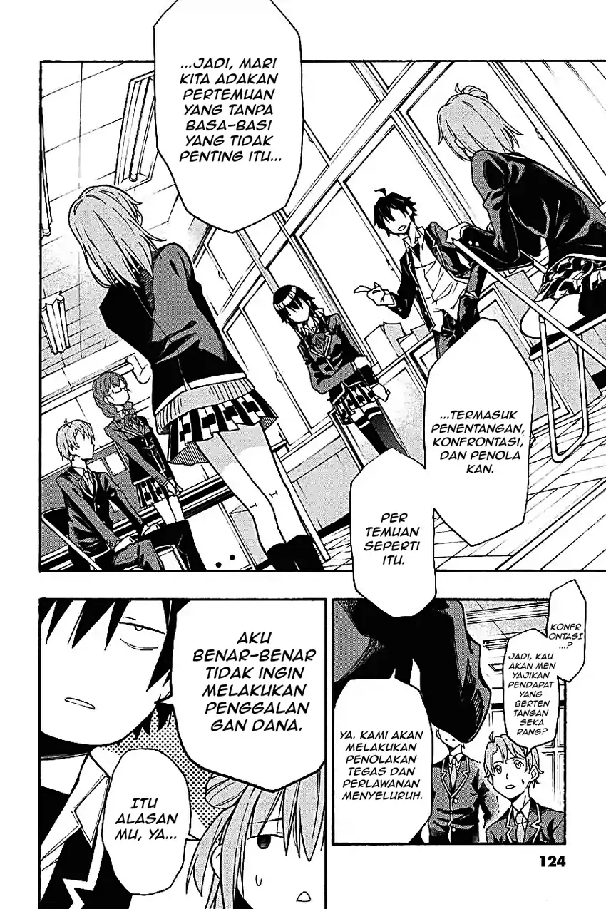 Yahari Ore no Seishun Love Come wa Machigatteiru @comic Chapter 68 Gambar 8