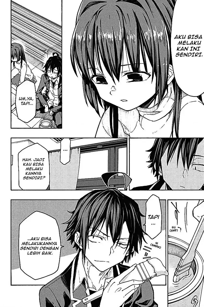 Yahari Ore no Seishun Love Come wa Machigatteiru @comic Chapter 69 Gambar 9