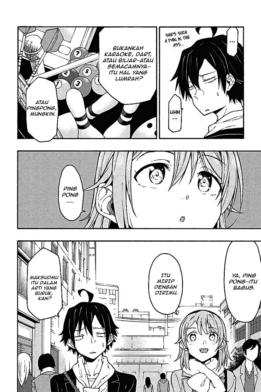 Yahari Ore no Seishun Love Come wa Machigatteiru @comic Chapter 70 Gambar 7
