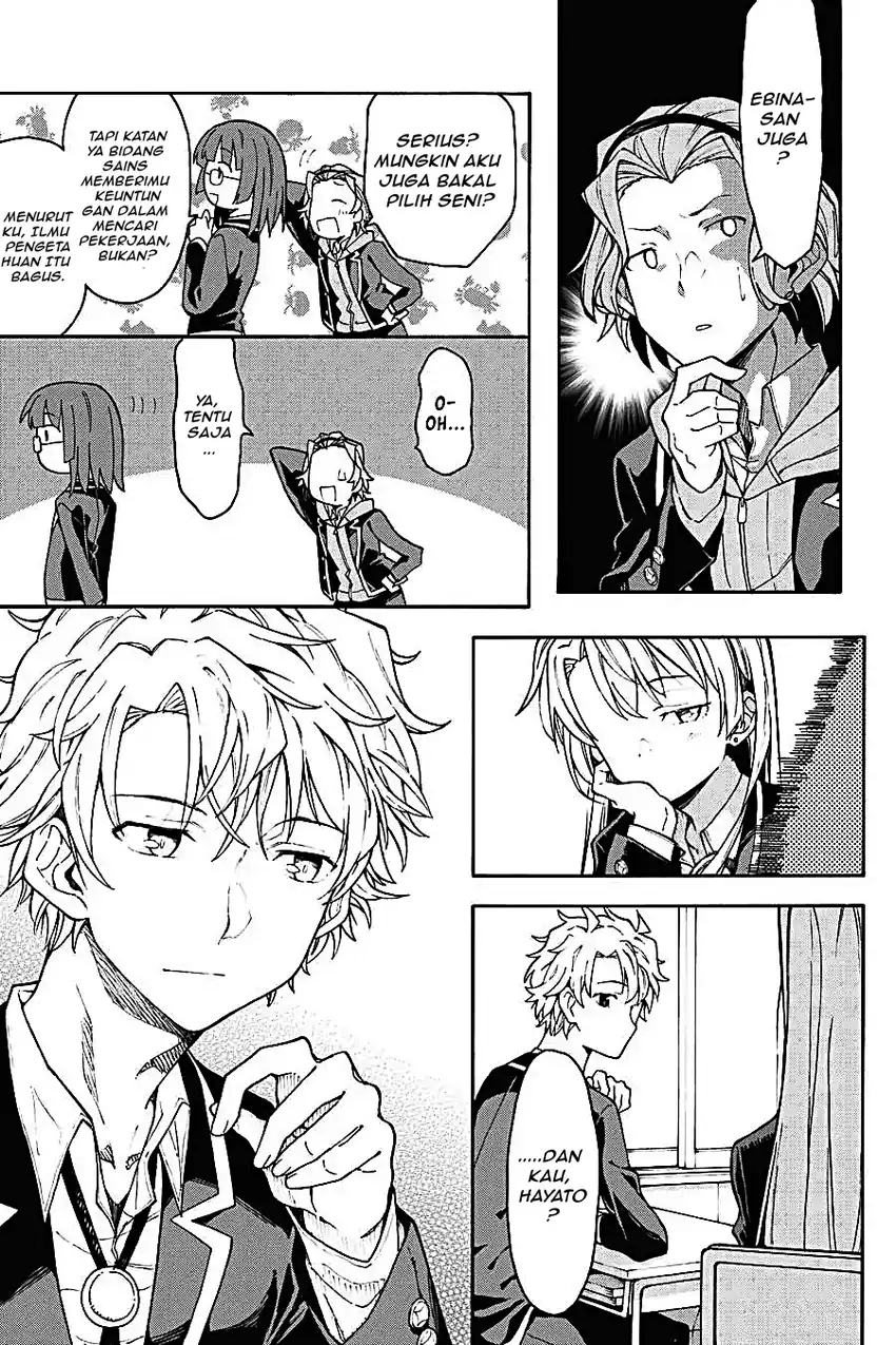 Yahari Ore no Seishun Love Come wa Machigatteiru @comic Chapter 74 Gambar 7