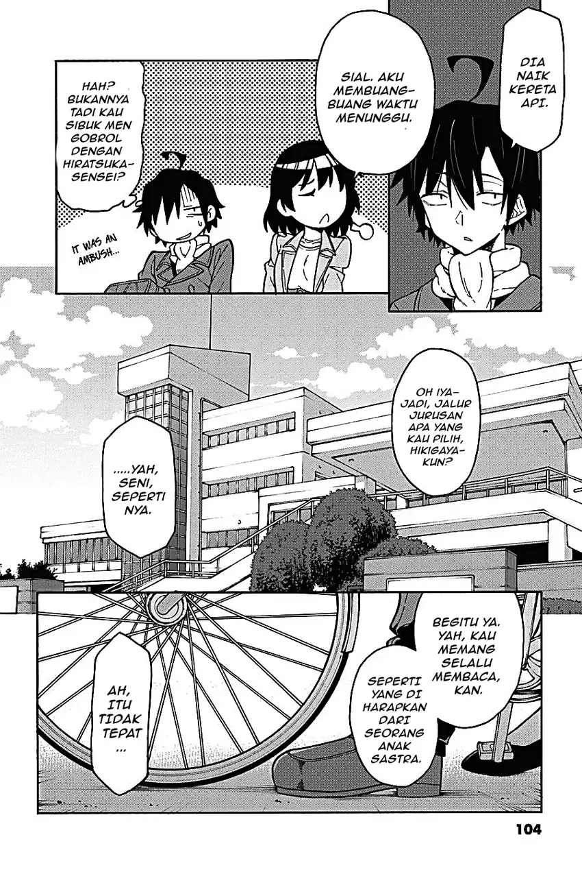 Yahari Ore no Seishun Love Come wa Machigatteiru @comic Chapter 78 Gambar 6