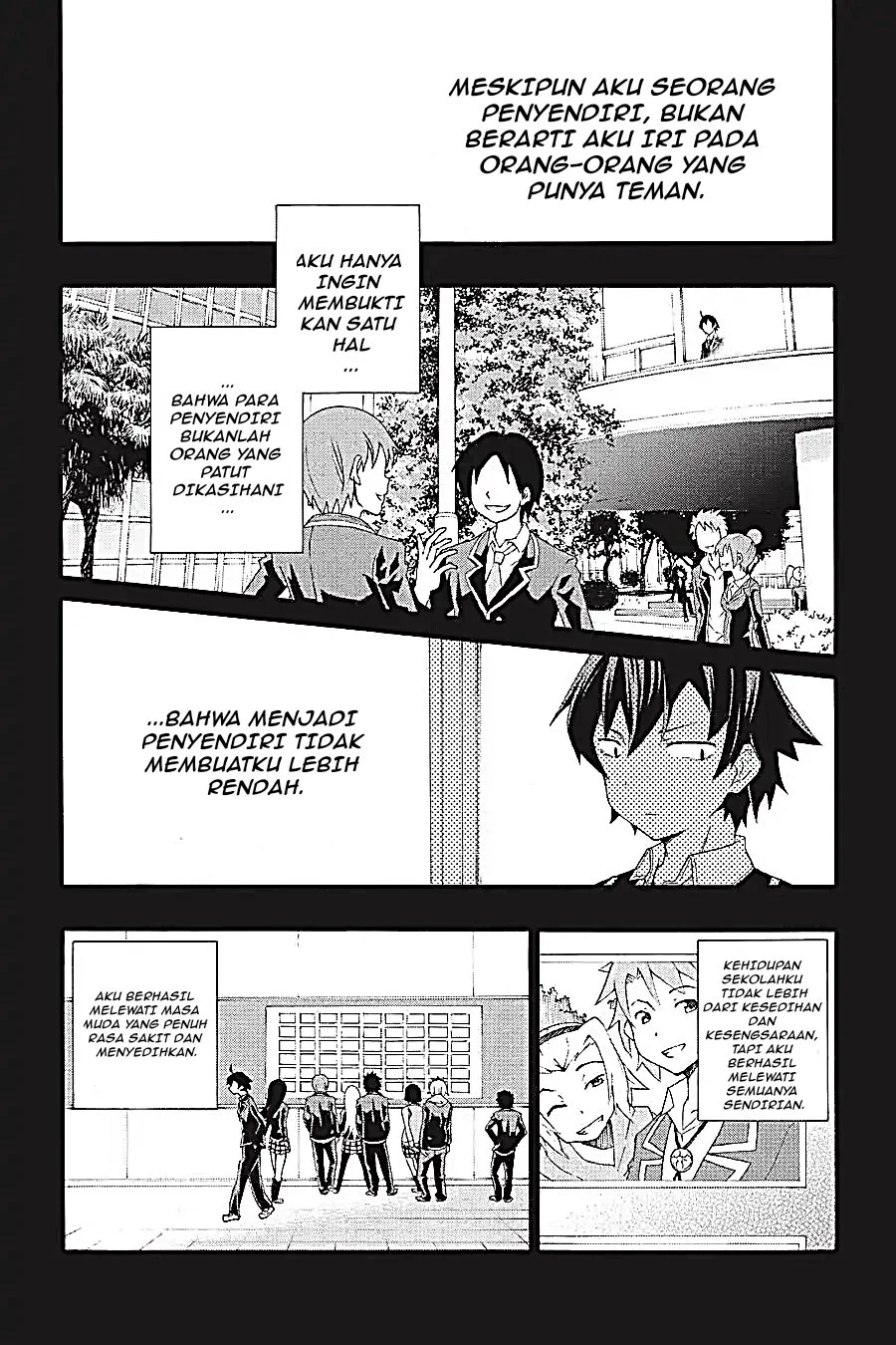 Yahari Ore no Seishun Love Come wa Machigatteiru @comic Chapter 8.1 Gambar 4