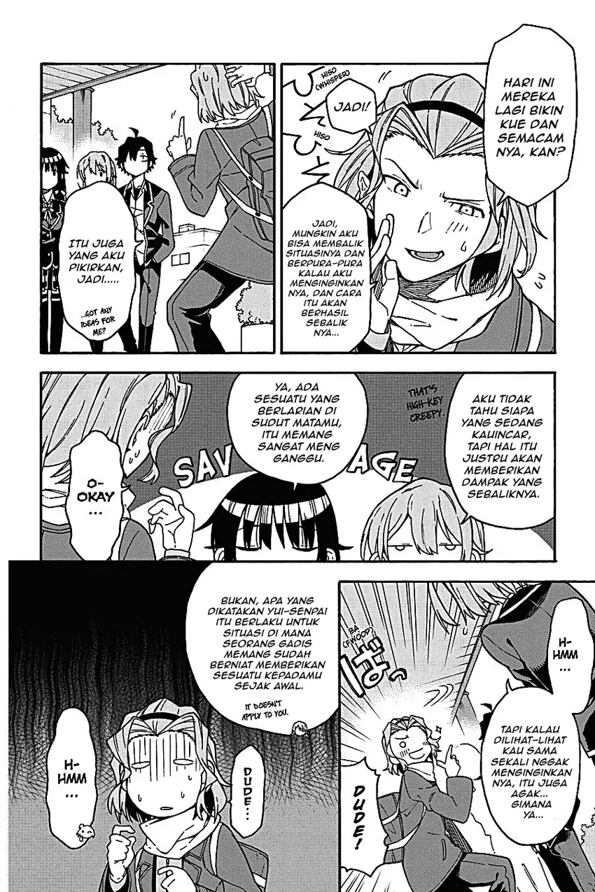 Yahari Ore no Seishun Love Come wa Machigatteiru @comic Chapter 82 Gambar 6