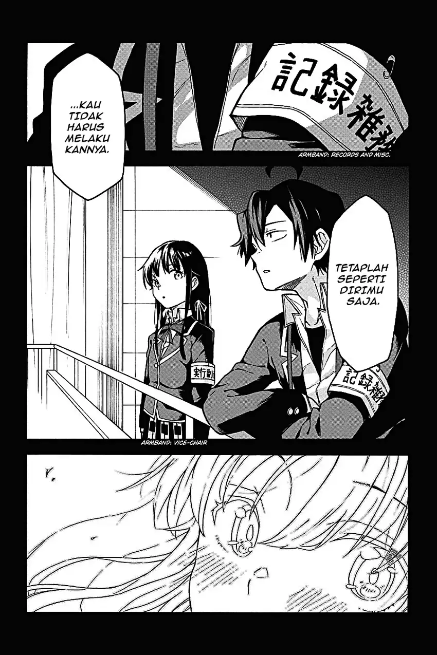 Yahari Ore no Seishun Love Come wa Machigatteiru @comic Chapter 86 Gambar 6