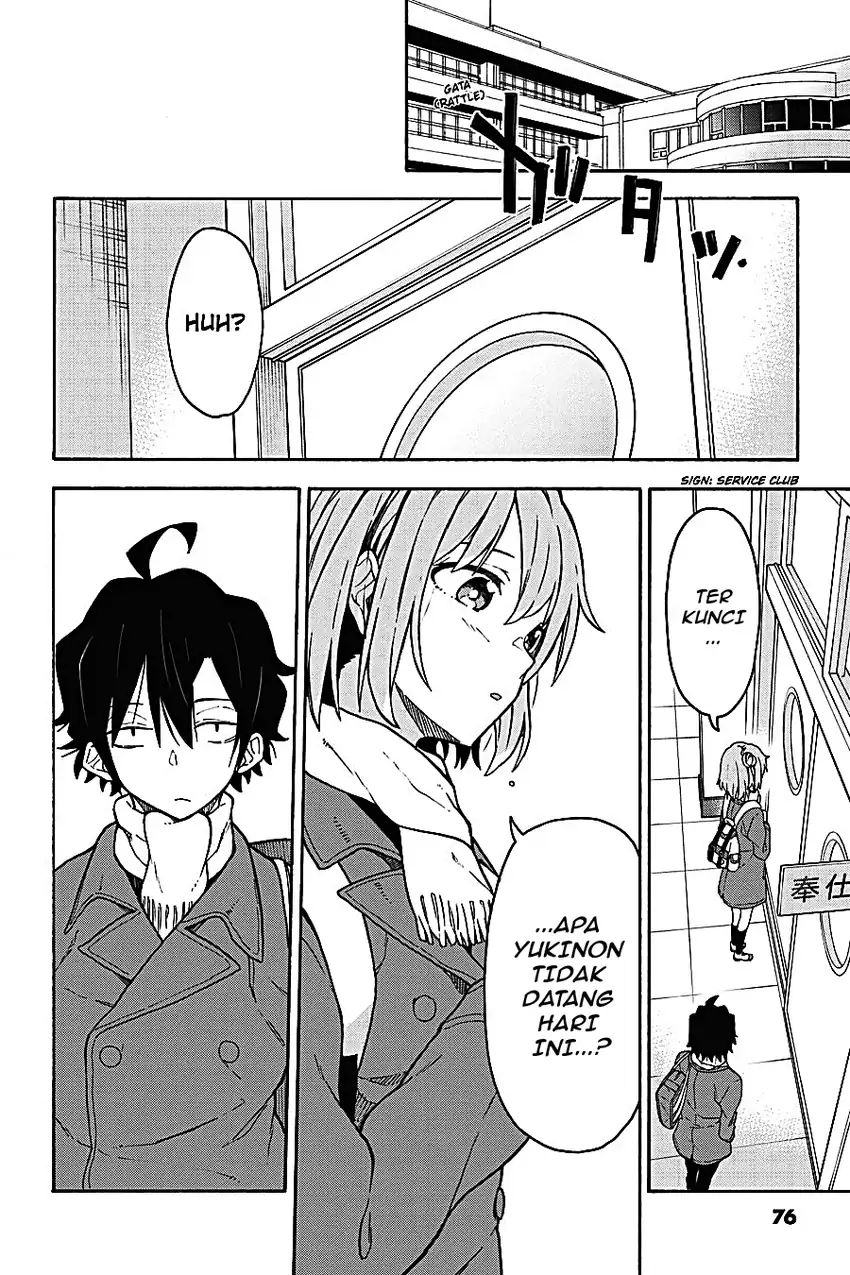 Yahari Ore no Seishun Love Come wa Machigatteiru @comic Chapter 88 Gambar 6