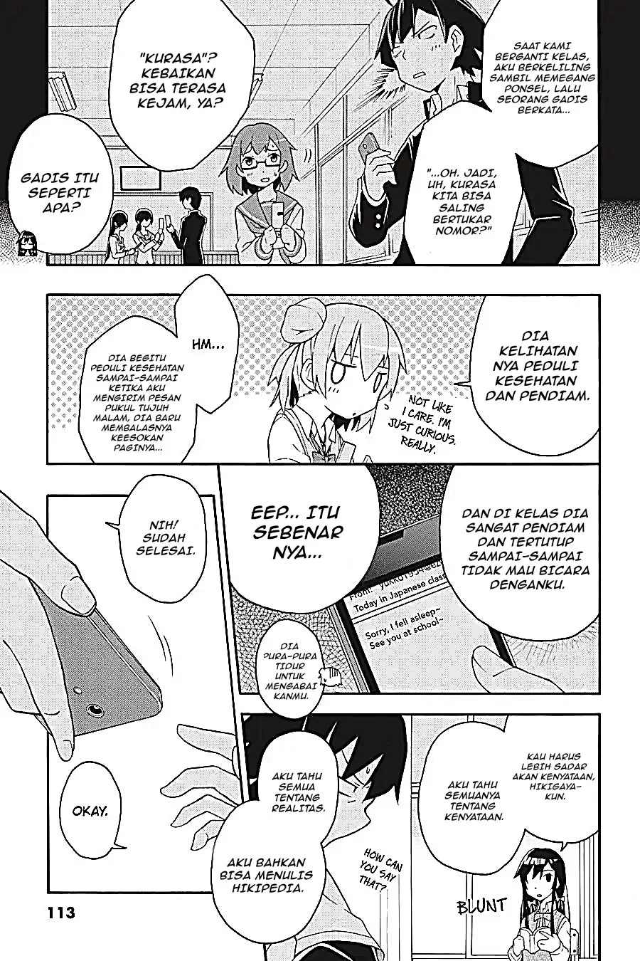 Yahari Ore no Seishun Love Come wa Machigatteiru @comic Chapter 9.2 Gambar 4