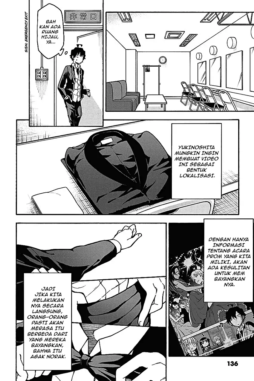Yahari Ore no Seishun Love Come wa Machigatteiru @comic Chapter 90 Gambar 6