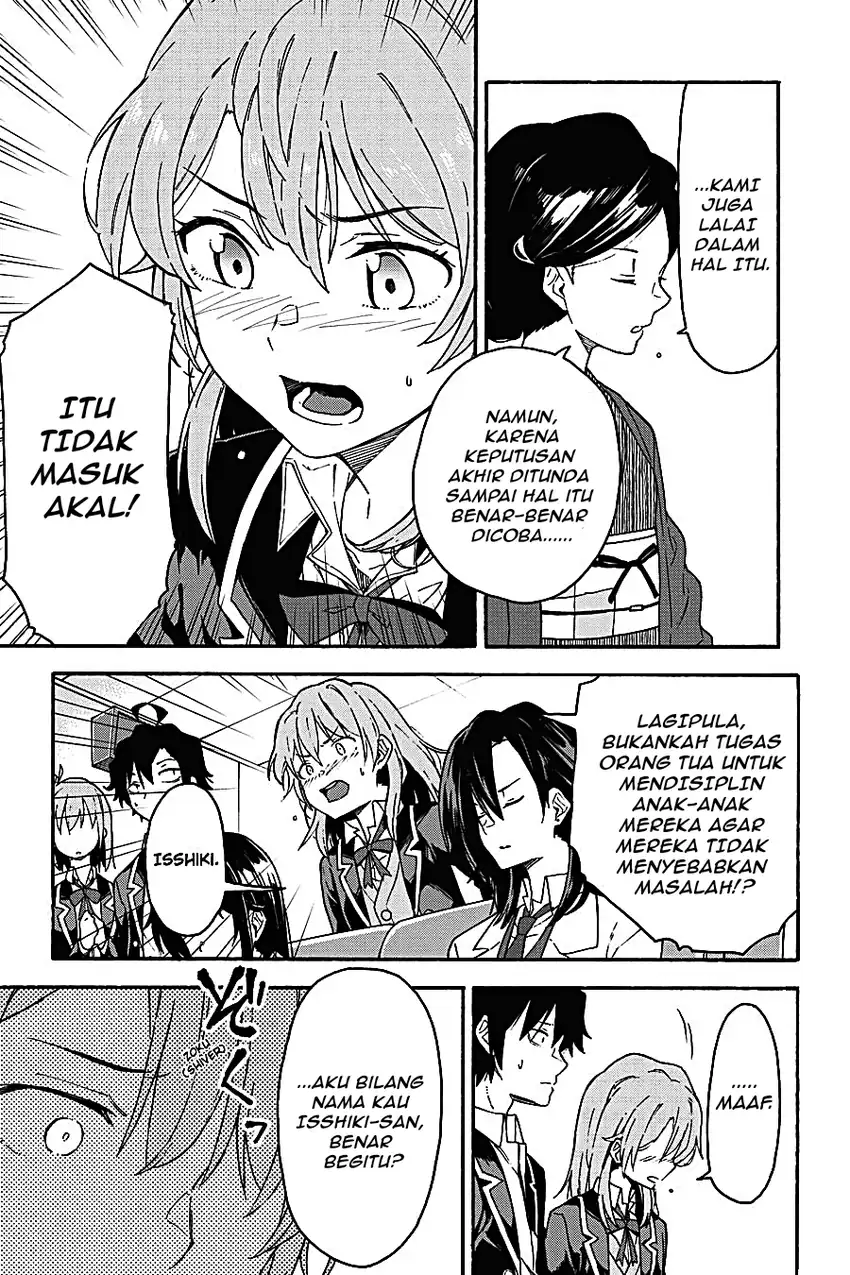 Yahari Ore no Seishun Love Come wa Machigatteiru @comic Chapter 92 Gambar 6