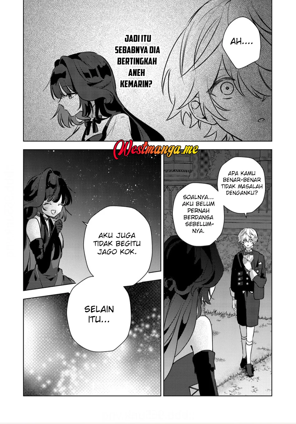 Yami-ochi Rasu Bosu Reijou No Osananajimi Ni Tensei Shita. Ore Ga Shindara Bad End Kakutei Na Node Saikyou Ni Natta Kedo, Mou Yami-ochi “yandere-ka” Shitemasen Ka? Chapter 5 halaman 7