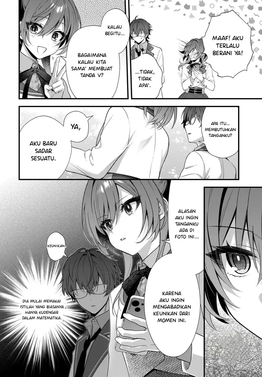 Yotte, Hatsukoi wa Shoumei sareta. Delta to Gamma no Rigakubu Note Chapter 2 Gambar 6