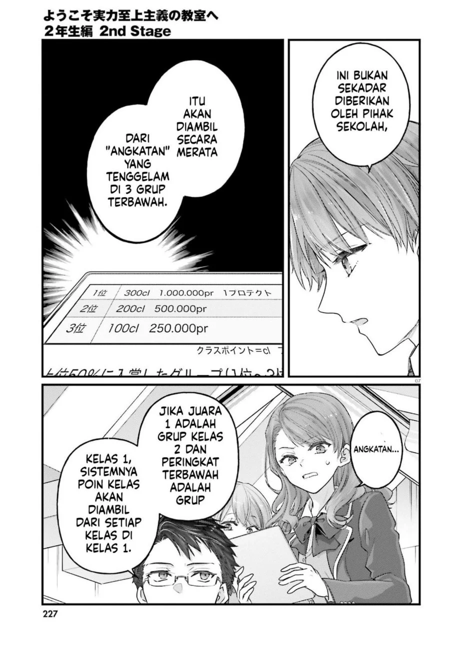 Youkoso Jitsuryoku Shijou Shugi no Kyoushitsu e 2-nensei-hen 2nd Stage Chapter 13 Gambar 7