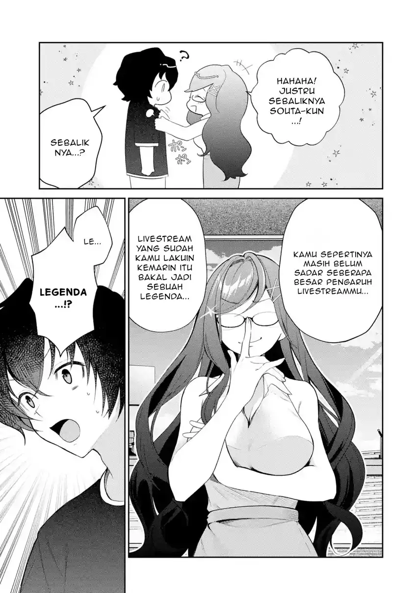 Yuumei VTuber no Ani Dakedo Nazeka Ore ga Yuumei ni Natteita Chapter 16.2 Gambar 4