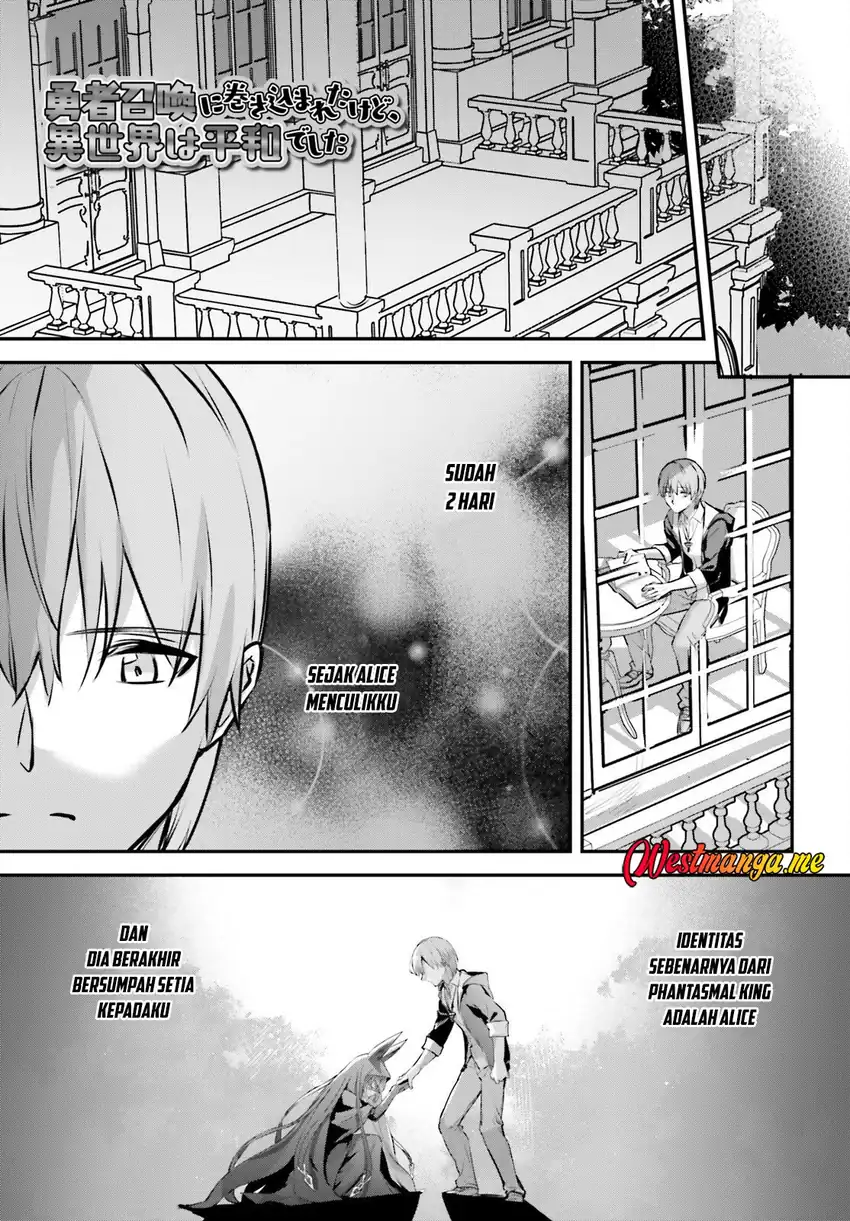 Yuusha Shoukan ni Makikomareta kedo, Isekai wa Heiwa deshita Chapter 60 Gambar 5