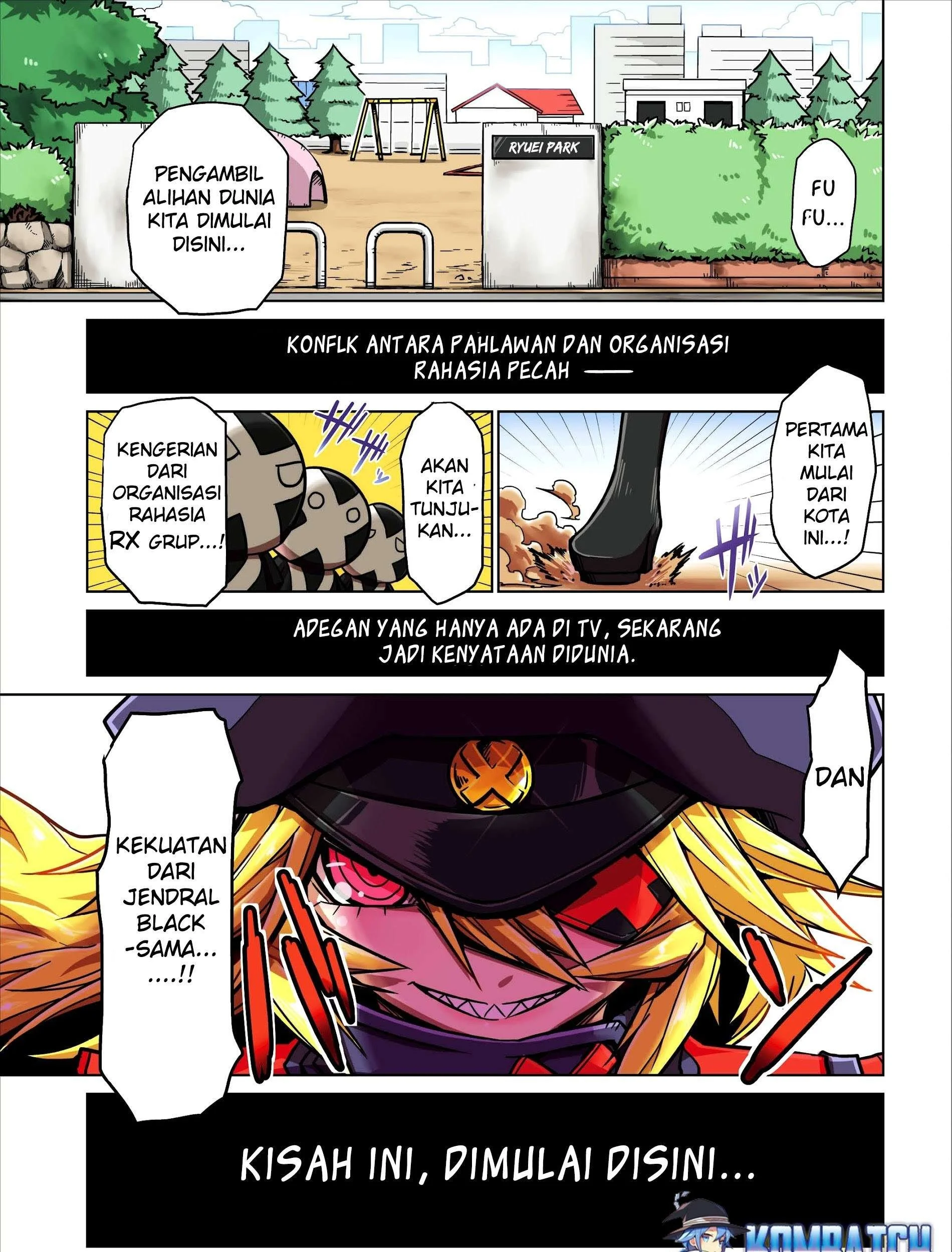 Zannen Jokanbu Black General san Chapter 1 Gambar 4