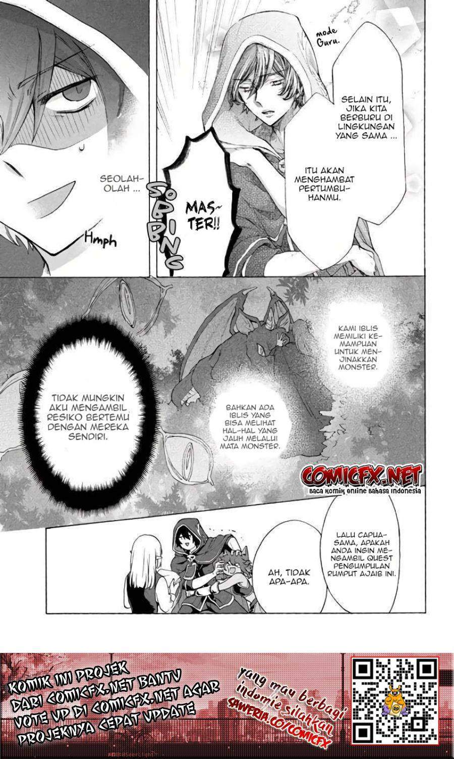 “Kukuku… He is the weakest of the Four Heavenly Monarchs.” I was dismissed from my job but somehow I became the master of a hero and a holy maiden. Chapter 4.3 Gambar 4