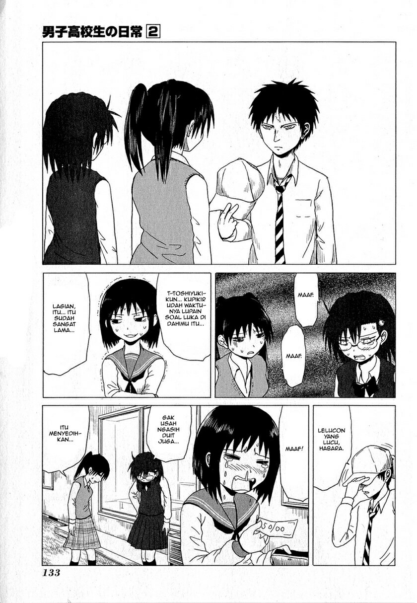 Danshi Koukousei no Nichijou Chapter 15.3 Gambar 4