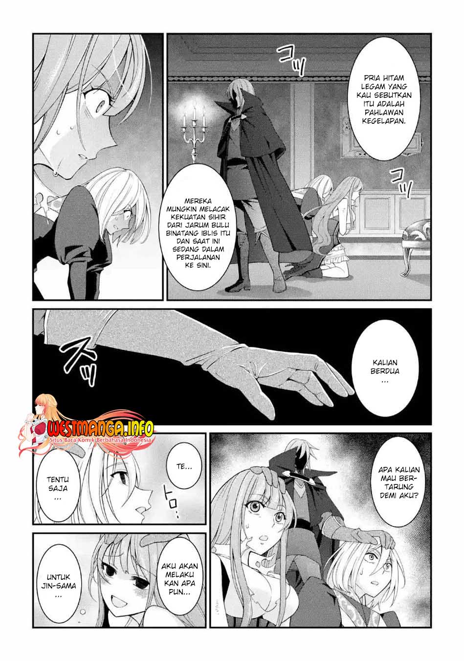 Shikkoku tsukai no saikyo yusha nakama zen’in ni uragira retanode saikyo no mamono Chapter 27 Gambar 7
