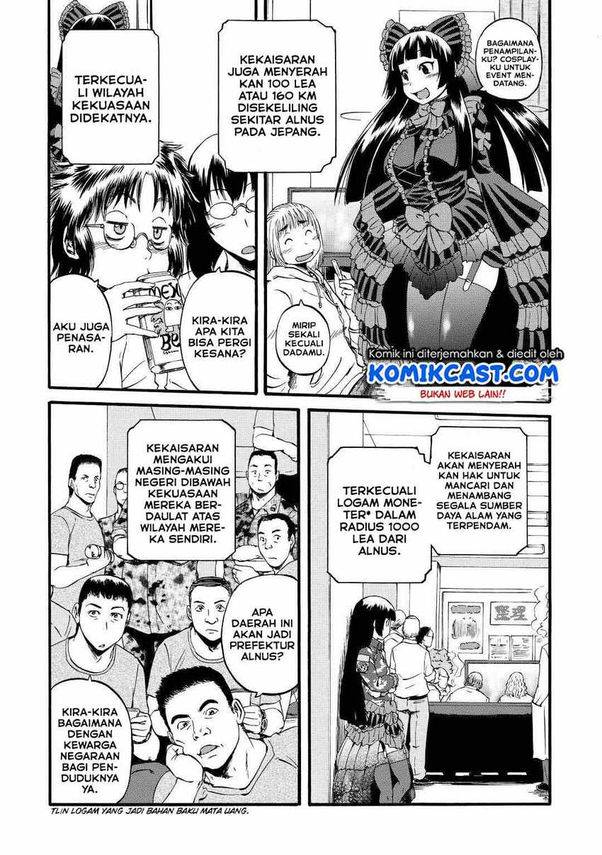 Gate – Jietai Kare no Chi nite Kaku Tatakeri Chapter 112 Gambar 6