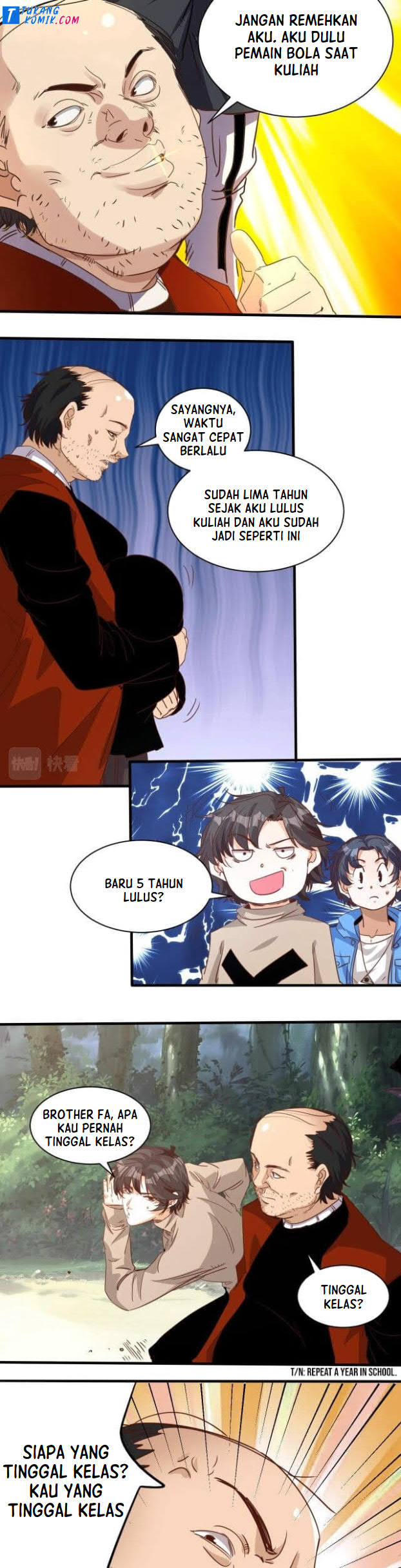 Accidentally Became a God Chapter 08 Gambar 4