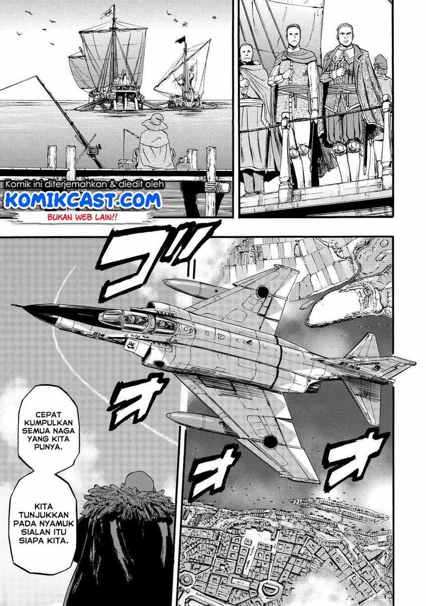 Gate – Jietai Kare no Chi nite Kaku Tatakeri Chapter 114 Gambar 6