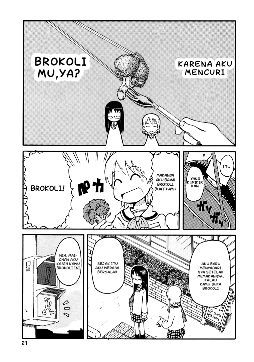 Nichijou Chapter 2 halaman 4