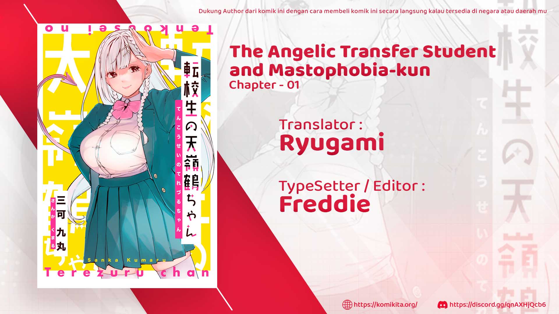 The Angelic Transfer Student and Mastophobia-kun Chapter 01 Gambar 4