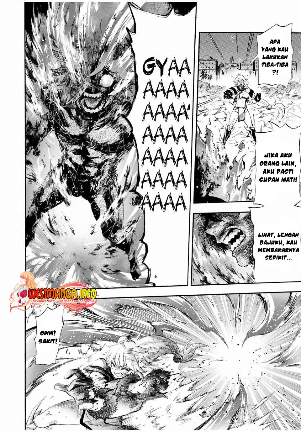 Jigoku no Gouka de Yaka re Tsuzuketa Shounen. Saikyou no Honou Tsukai to Natte Fukkatsu Suru. Chapter 95 Gambar 4