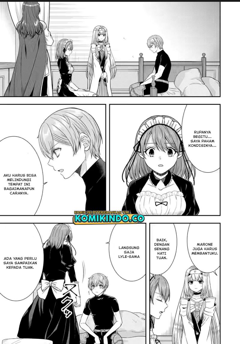 Tensei Ryoushu no Yuuryou Kaitaku: Zensei no Kioku o Ikashite White ni Tsutometara, Yuunou na Jinzai ga Atsumari Sugimashita Chapter 23.3 Gambar 4