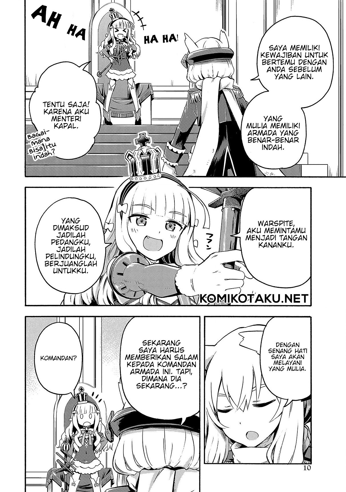Azur Lane Queen's Orders Chapter 1 halaman 4