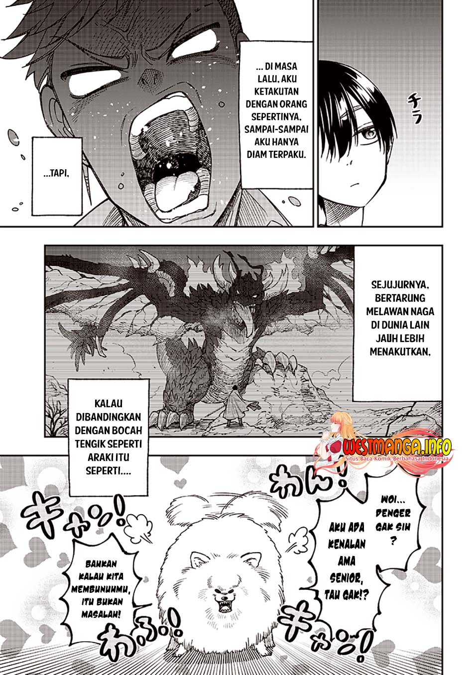 Kyuuseishu MESHIA ~Isekai wo sukutta moto yuusha ga mamono no afureru genjitsu sekai wo musou suru~ Chapter 3 - Halaman 5
