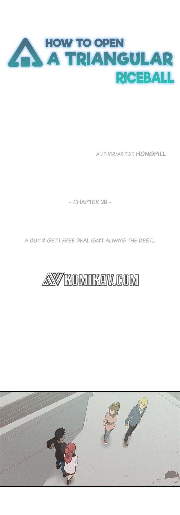 How to Open a Triangular Riceball Chapter 28 halaman 4