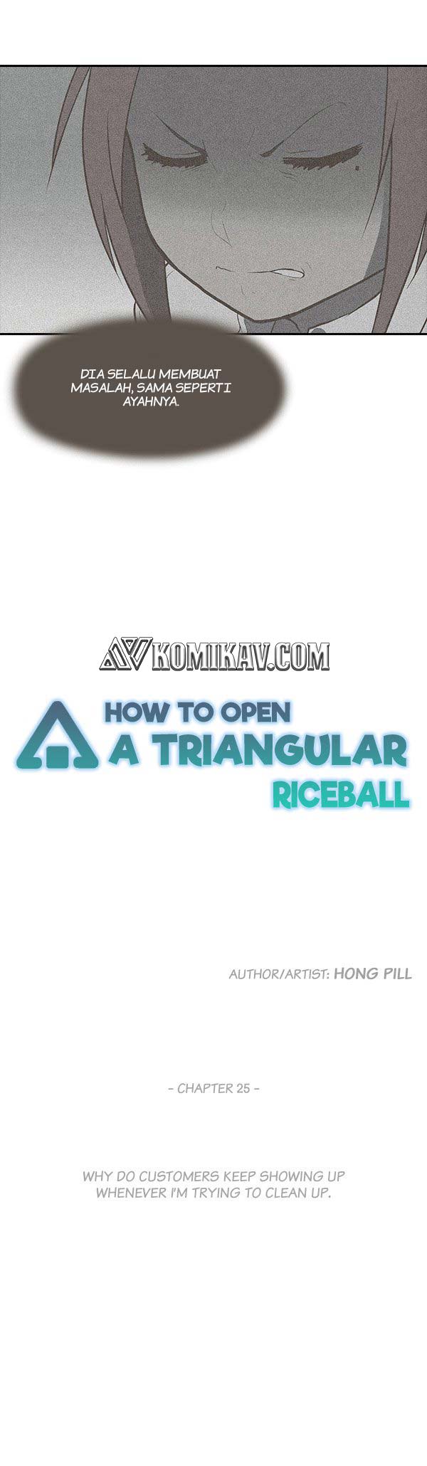 How to Open a Triangular Riceball Chapter 25 halaman 4