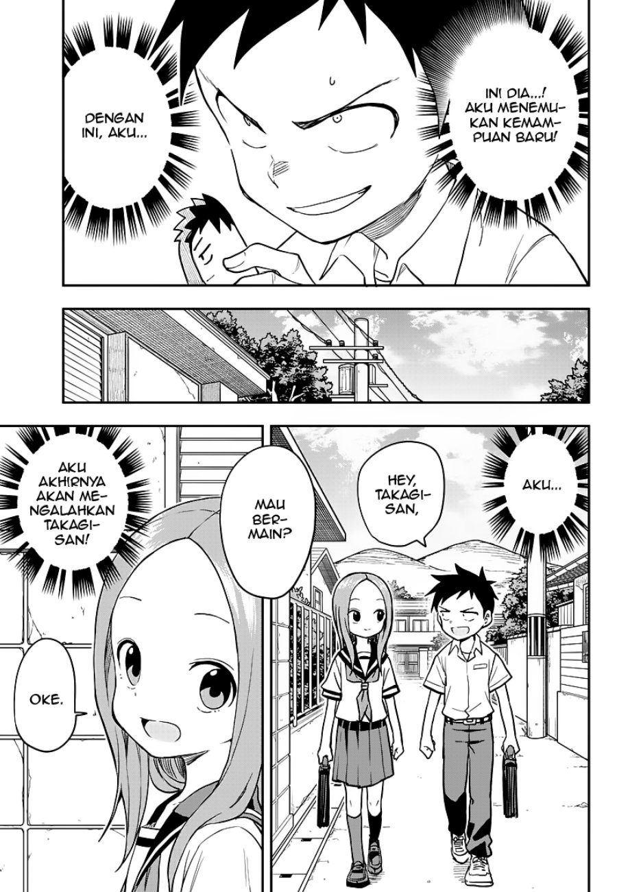Karakai Jouzu no Takagi-san Chapter 162 Gambar 4