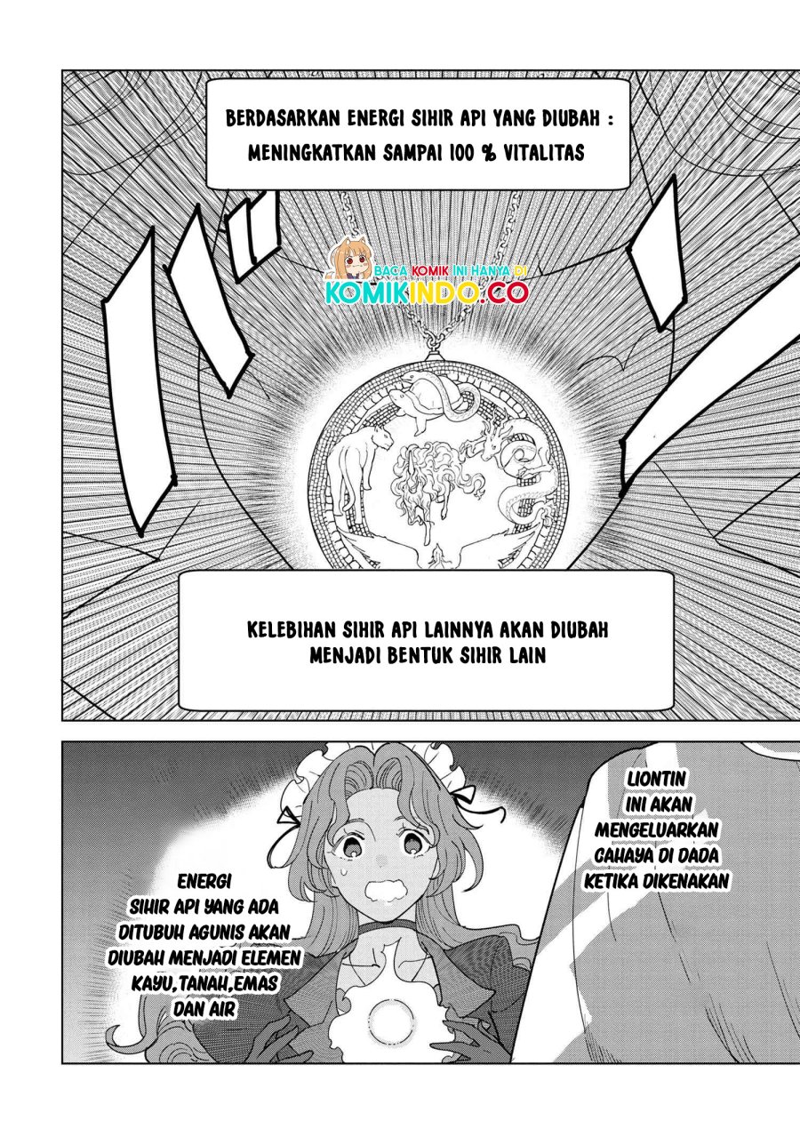 Souzou Renkinjutsushi wa Jiyuu wo Ouka suru: Kokyou wo Tsuihou saretara, Maou no Ohizamoto de Chouzetsu Kouka no Magic Item Tsukuri-houdai ni Narimashita Chapter 08.2 Gambar 4