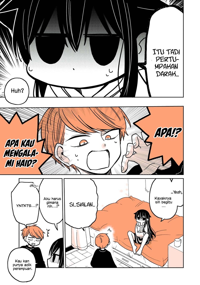 A Lazy Guy Woke Up as a Girl One Morning Chapter 08.1 Gambar 4